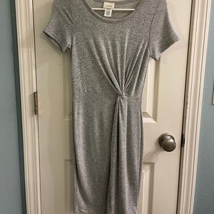 Short Sleeved Fitted Dress